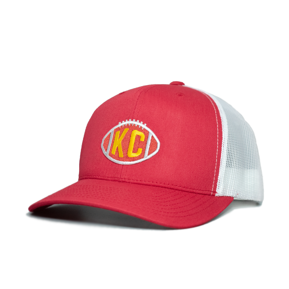 KC Football Retro Trucker Hat (v.2)