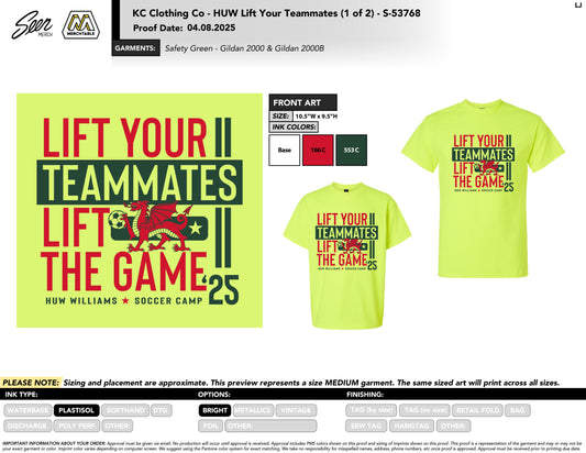 HWSC 2025 - Lift Your Teammates