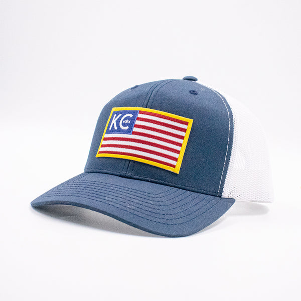 Kansas City Retro 3D Trucker Hat