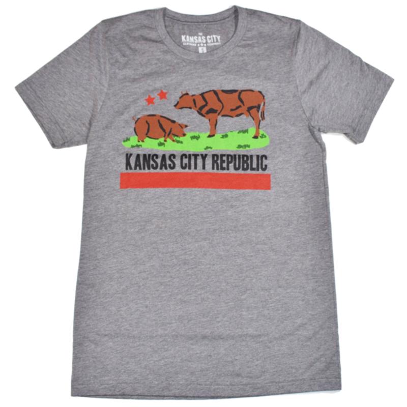 Grey Kansas City Republic t-shirt