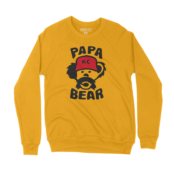 Dancing Bears T-Shirt | The Kansas City Clothing Co. Mustard / S